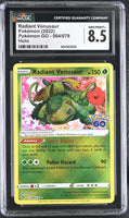 POKEMON TCG: POKEMON GO - RADIANT VENUSAUR - 004/078 (HOLO) (ENGLISH) (GRADED / CGC 8.5) (📌 CONDITION 9.5)