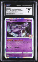 POKEMON TCG: SUN & MOON PROMOS - MEWTWO - 184/SM-P (KFC CHAKI KIDS MEAL - HOLO) (INDONESIAN) (GRADED / CGC 7) (📌 CONDITION 9.5)