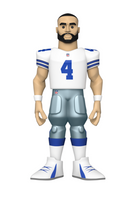 FUNKO GOLD! NFL FOOTBALL DALLAS COWBOYS: DAK PRESCOTT (12 INCH) (WHITE UNIFORM) (WALMART EXCLUSIVE STICKER)