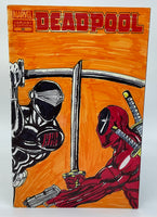MARVEL COMICS DEADPOOL ISSUE #50 VOL #2 (DEADPOOL/SNAKE EYES/STORM SHADOW CUSTOM ARTWORK BY UNKNOWN ARTIST) (MAR 2012)