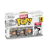 FUNKO BITTY POP! HARRY POTTER SERIES 2: HERMIONE GRANGER / RUBEUS HAGRID / RON WEASLEY (4-PACK) (MYSTERY POP INSIDE) (📌 CONDITION 9.5)