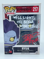 FUNKO POP! ANIMATION DEATH NOTE: RYUK #217 (AUTOGRAPHED/SIGNED BY BRIAN DRUMMOND) (JSA COA)