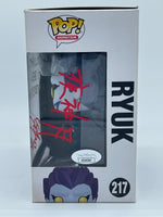 FUNKO POP! ANIMATION DEATH NOTE: RYUK #217 (AUTOGRAPHED/SIGNED BY BRIAN DRUMMOND) (JSA COA)