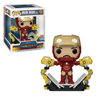 FUNKO POP! MARVEL IRON MAN 2: IRON MAN WITH GANTRY (GLOW) #905 (6 INCH) (PREVIEWS EXCLUSIVE STICKER) (📌CONDITION 9.0/9.5)