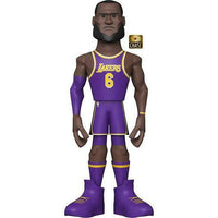 FUNKO GOLD! NBA BASKETBALL LOS ANGELES LAKERS: LEBRON JAMES (CHASE) (12 INCH) (PURPLE UNIFORM)