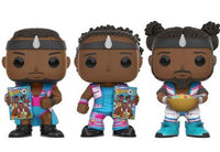 FUNKO POP! WWE THE NEW DAY: BIG E / XAVIER WOODS / KOFI KINGSTON (3-PACK) (F.Y.E. EXCLUSIVE STICKER)