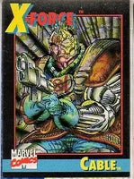 MARVEL COMICS X-FORCE ISSUE #1 VOL #1 (CABLE TRADING CARD) (WRAP AROUND COVER) (DIRECT EDITION) (FIRST PRINT) (AUG 1991)
