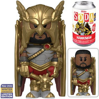 HAWKMAN (LE 13,000) (CHANCE OF CHASE) (SEALED) (2022 WINTER CONVENTION EXCLUSIVE STICKER) (BLACK ADAM) FUNKO SODA FIGURE