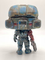 SPARTAN MARK VII #16 (W/ SHOCK RIFLE) (BATTLE TESTED VARIANT) (LE 1) (THE KING'S KEEP EXCLUSIVE) (HALO) FUNKO POP CUSTOM