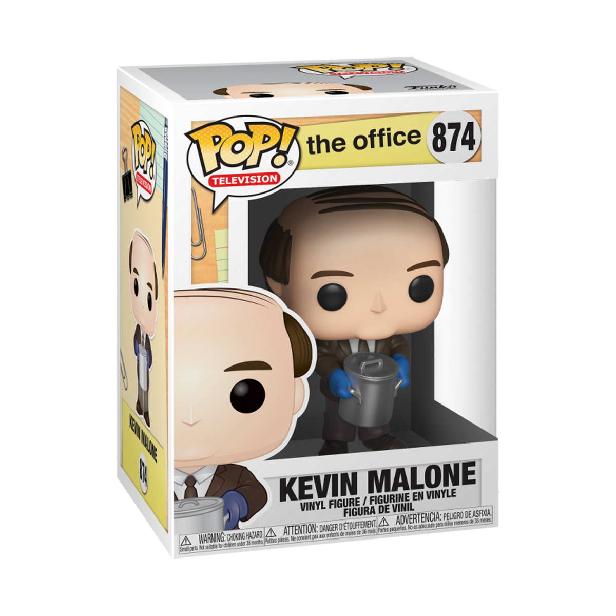 KEVIN MALONE 874 (W/CHILI) (THE OFFICE) FUNKO POP THE KING'S KEEP, LLC