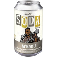 FUNKO SODA! MARVEL BLACK PANTHER WAKANDA FOREVER: M'BAKU (CHANCE OF CHASE) (SEALED / NEW) (📌 CONDITION 9.5)