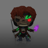 GAMBIT #793 (ZOMBIE) (GLOW) (BOX LUNCH EXCLUSIVE STICKER) FUNKO POP
