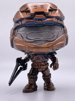 SPARTAN MARK V #21 (METALLIC ORANGE CRUSH VARIANT) (LE 1) (THE KING'S KEEP EXCLUSIVE) (ENERGY SWORD) (HALO) FUNKO POP CUSTOM