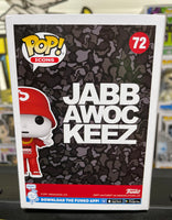 JABBAWOCKEEZ #72 (RED AND WHITE) (SIGNED/AUTOGRAPHED BY JEFF 'PHI' NGUYEN / JOE "PUNKEE" LAROT / KEVIN "KB" BREWER / RYNAN "KID RAINEN" PAGUIO) FUNKO POP