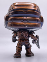 SPARTAN MARK V #21 (METALLIC ORANGE CRUSH VARIANT) (LE 1) (THE KING'S KEEP EXCLUSIVE) (ENERGY SWORD) (HALO) FUNKO POP CUSTOM