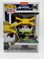 
              FUNKO POP! ANIMATION AVATAR THE LAST AIRBENDER: SUKI #996 (SIGNED / AUTOGRAPHED BY JENNIE KWAN) (7BAP SIGNITURE SERIES) (JSA COA) (📌CONDITION 9.5)
            