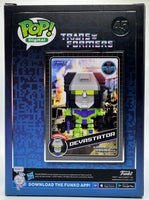 
              FUNKO POP! DIGITAL TRANSFORMERS: DEVASTATOR #45 (NFT LEGENDARY / LE 1550) (📌CONDITION 9.5)
            