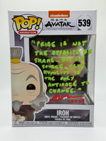 
              FUNKO POP! ANIMATION AVATAR THE LAST AIRBENDER: IROH #539 (SIGNED / AUTOGRAPHED BY GREG BALDWIN) (NO COA) (📌CONDITION 9.5)
            