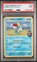 
              POKEMON TCG: POKEMON FUTSAL PROMO - SOBBLE ON THE BALL - 005/005 (NON HOLO) (ENGLISH) (GRADED / PSA 9) (📌 CONDITION 9.5)
            
