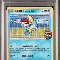 POKEMON TCG: POKEMON FUTSAL PROMO - SOBBLE ON THE BALL - 005/005 (NON HOLO) (ENGLISH) (GRADED / PSA 9) (📌 CONDITION 9.5)