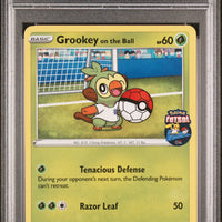 POKEMON TCG: POKEMON FUTSAL PROMO - GROOKEY ON THE BALL - 003/005 (NON HOLO) (ENGLISH) (GRADED / PSA 9) (📌 CONDITION 9.5)