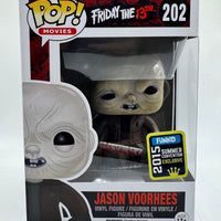 FUNKO POP! MOVIES FRIDAY THE 13TH: UNMASKED JASON VOORHEES #202 (LE 1,008) (2015 SHARED SUMMER CONVENTION STICKER) (📌CONDITION 9.0/9.5)