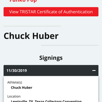 FUNKO POP! ANIMATION DRAGON BALL Z: ANDROID 17 #529 (SIGNED / AUTOGRAPHED BY CHUCK HUBER) (TRISTAR COA) (📌CONDITION 8.0)