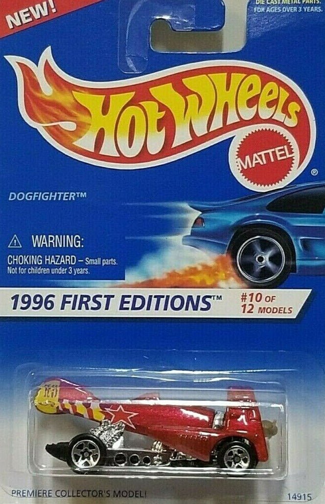 1996 DOGFIGHTER #375 (1996 FIRST EDITIONS) (#10 OF 12) (5SP) HOT WHEELS - THE KING'S KEEP, LLC