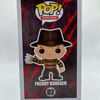 FUNKO POP! MOVIES A NIGHTMARE ON ELM STREET: GLOW FREDDY KRUEGER #02 (GLOW CHASE) (SIGNED / AUTOGRAPHED BY ROBERT ENGLUND) (BECKETT COA) (3 LANGUAGE RELEASE) (JJL 180404) (📌 CONDITION 8.0)