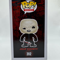 FUNKO POP! MOVIES FRIDAY THE 13TH: UNMASKED JASON VOORHEES #202 (LE 1,008) (2015 SDCC EXCLUSIVE STICKER) (📌CONDITION 6.5/7.0)