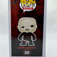 FUNKO POP! MOVIES FRIDAY THE 13TH: UNMASKED JASON VOORHEES #202 (LE 1,008) (2015 SDCC EXCLUSIVE STICKER) (📌CONDITION 8.5/9.0)