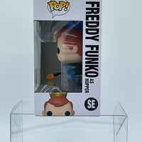 FUNKO POP! TELEVISION STRANGER THINGS: FREDDY FUNKO AS HOPPER #SE (LE 250 EVENT ERROR STICKER) (2023 CAMP FUNDAYS EVENT EXCLUSIVE STICKER)