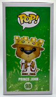 
              FUNKO POP! DISNEY ROBIN HOOD: PRINCE JOHN (BLUE METALLIC ROBE & PLATINUM CROWN) #98 (2014 ASIA EXCLUSIVE STICKER) (📌CONDITION 8.0)
            