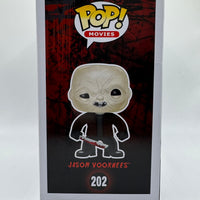 FUNKO POP! MOVIES FRIDAY THE 13TH: UNMASKED JASON VOORHEES #202 (LE 1,008) (2015 SHARED SUMMER CONVENTION STICKER) (📌CONDITION 9.5)