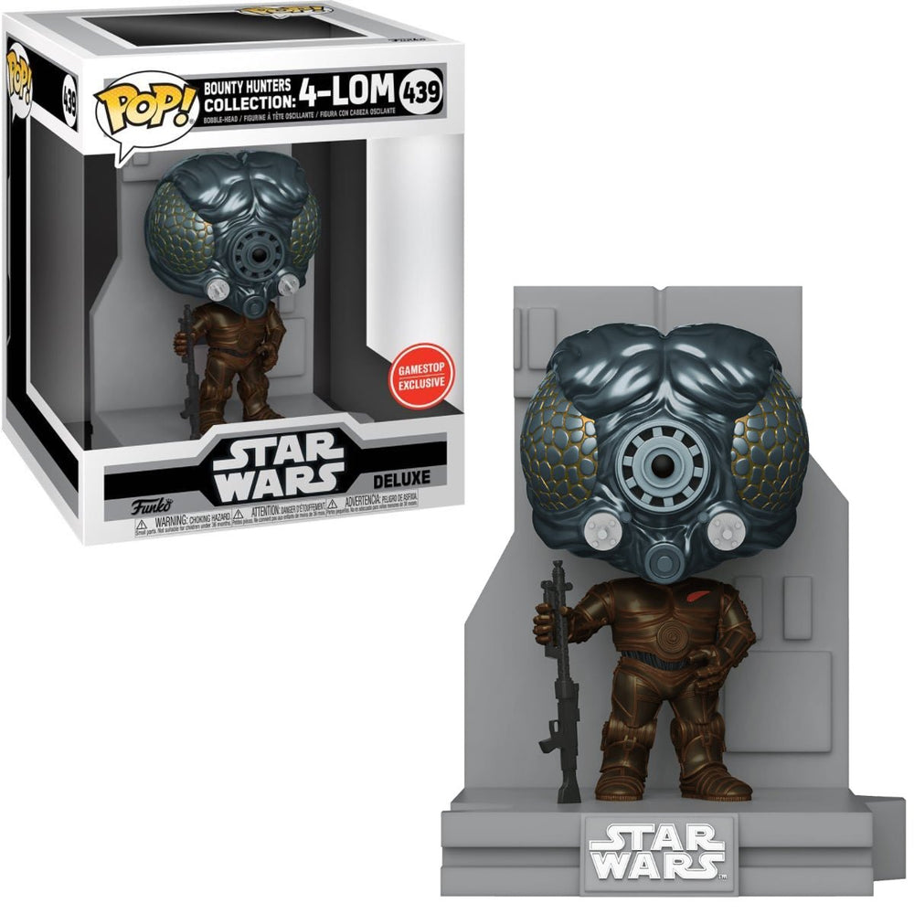 4-LOM #439 (6 INCH) (BOUNTY HUNTER COLLECTION) (GAMESTOP EXCLUSIVE STICKER) (STAR WARS) FUNKO POP - THE KING'S KEEP, LLC