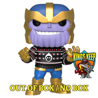 FUNKO POP! MARVEL THANOS W/ HOLIDAY SWEATER #533 (OUT OF BOX/NO BOX)