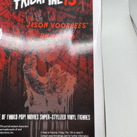FUNKO POP! MOVIES FRIDAY THE 13TH: UNMASKED JASON VOORHEES #202 (LE 1,008) (2015 SDCC EXCLUSIVE STICKER) (📌CONDITION 4.0)