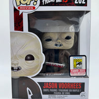 FUNKO POP! MOVIES FRIDAY THE 13TH: UNMASKED JASON VOORHEES #202 (LE 1,008) (2015 SDCC EXCLUSIVE STICKER) (📌CONDITION 6.5/7.0)