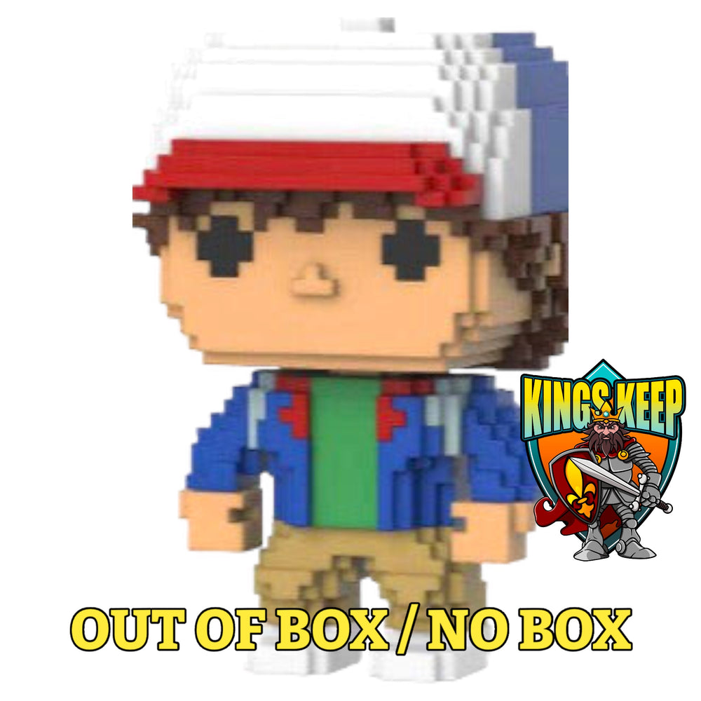 FUNKO POP! TELEVISION STRANGER THINGS: 8-BIT DUSTIN #18 (TARGET EXCLUSIVE) (OUT OF BOX / NO BOX)