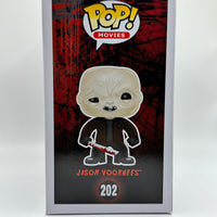 FUNKO POP! MOVIES FRIDAY THE 13TH: UNMASKED JASON VOORHEES #202 (LE 1,008) (2015 SDCC EXCLUSIVE STICKER) (📌CONDITION 9.5)
