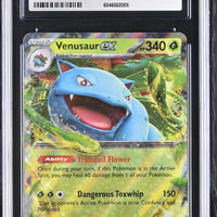 POKEMON TCG: SCARLET & VIOLET 151 - VENUSAUR EX - 003/165 (HOLO) (ENGLISH) (GRADED / CGC 10) (📌 CONDITION 9.5)