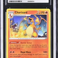 POKEMON TCG: 2025 MCDONALD'S DRAGON DISCOVERY - CHARIZARD - 001/015 (NON HOLO) (ENGLISH) (GRADED / CGC 10) (📌 CONDITION 9.5)