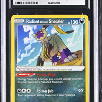 POKEMON TCG: LOST ORIGIN - RADIANT HISUIAN SNEASLER - 123/196 (HOLO) (ENGLISH) (GRADED / CGC 8.5) (📌 CONDITION 9.5)