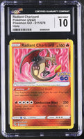 
              POKEMON TCG: POKEMON GO - RADIANT CHARIZARD - 011/078 (HOLO) (ENGLISH) (GRADED / CGC 10) (📌 CONDITION 9.5)
            