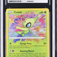 POKEMON TCG: VIVID VOLTAGE - CELEBI - 009/185 (AMAZING RARE - HOLO) (ENGLISH) (GRADED / CGC 10) (📌 CONDITION 9.5)