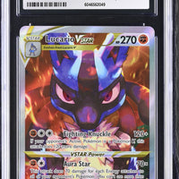 POKEMON TCG: SWORD & SHIELD PROMO - LUCARIO VSTAR - SWSH291 (CROWN ZENITH ETB - HOLO) (ENGLISH) (GRADED / CGC 10) (📌 CONDITION 9.5)