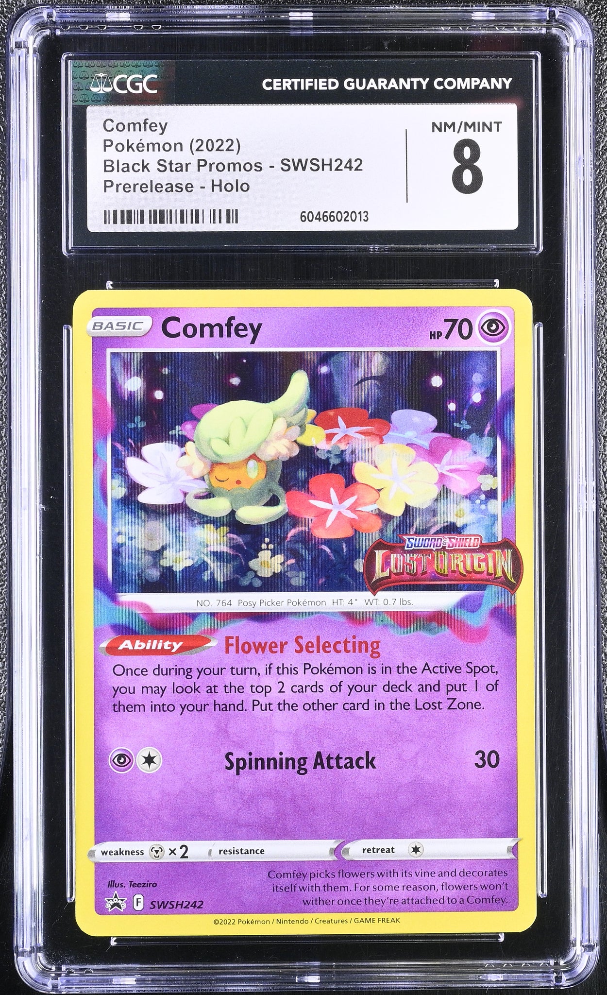 Pokemon Lost Origin Comfey Loose Deck SWSH242 Pokemon Lost Origin Comfey Loose Deck SWSH242
