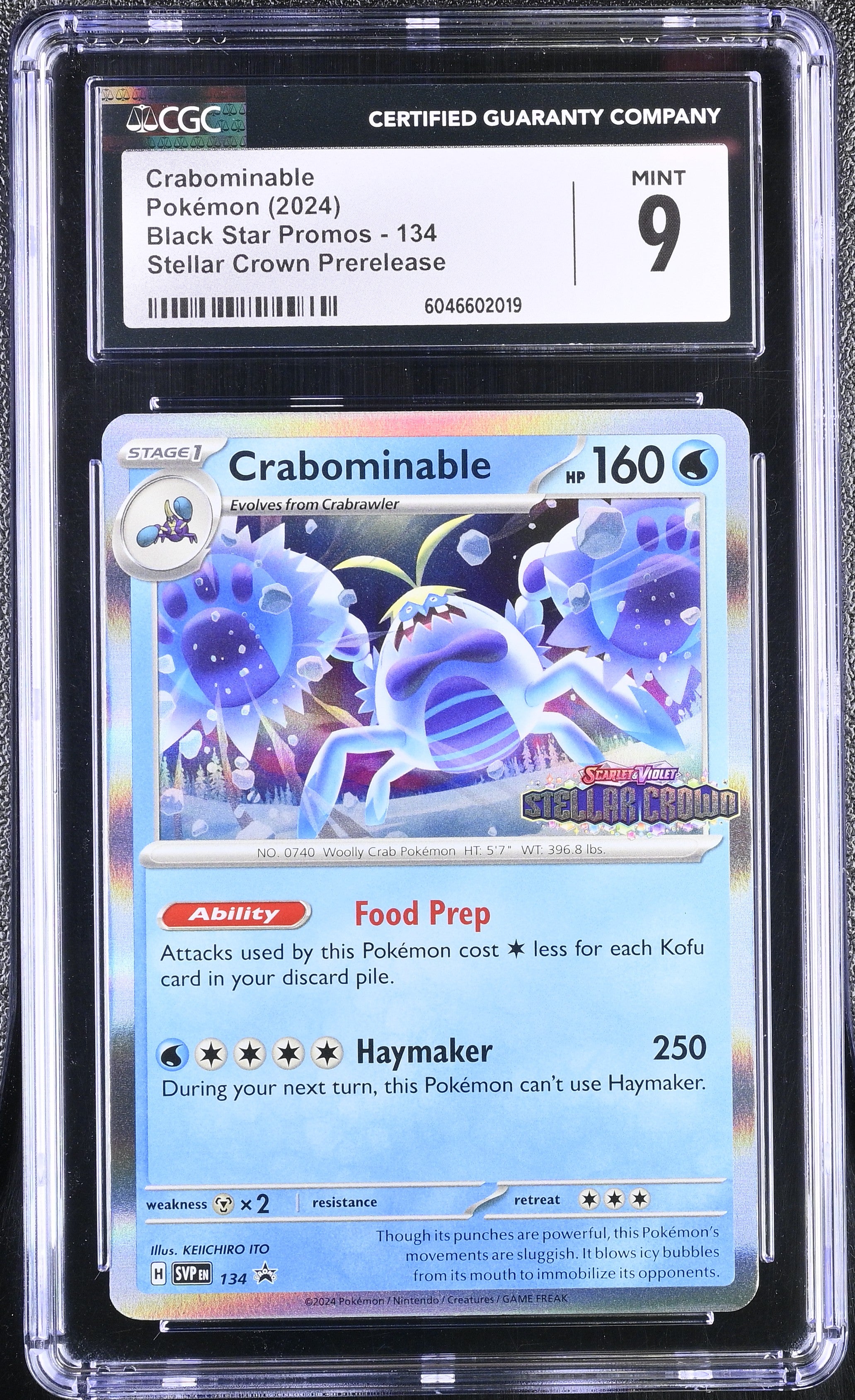 crabominable pokemon card value TCG: SCARLET & VIOLET PROMOS - Type:Umbreon 000076 this Pokémon cant use Shining Rayquaza 2017 Pokemon