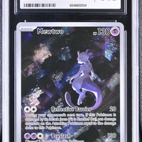POKEMON TCG: SCARLET & VIOLET PROMOS - MEWTWO - 052 (151 ULTRA PREMIUM COLLECTION - HOLO) (ENGLISH) (GRADED / CGC 8.5) (📌 CONDITION 9.5)