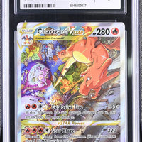 POKEMON TCG: SWORD & SHIELD PROMO - CHARIZARD VSTAR - SWSH262 (ULTRA PREMIUM COLLECTION - HOLO) (ENGLISH) (GRADED / CGC 8) (📌 CONDITION 9.5)